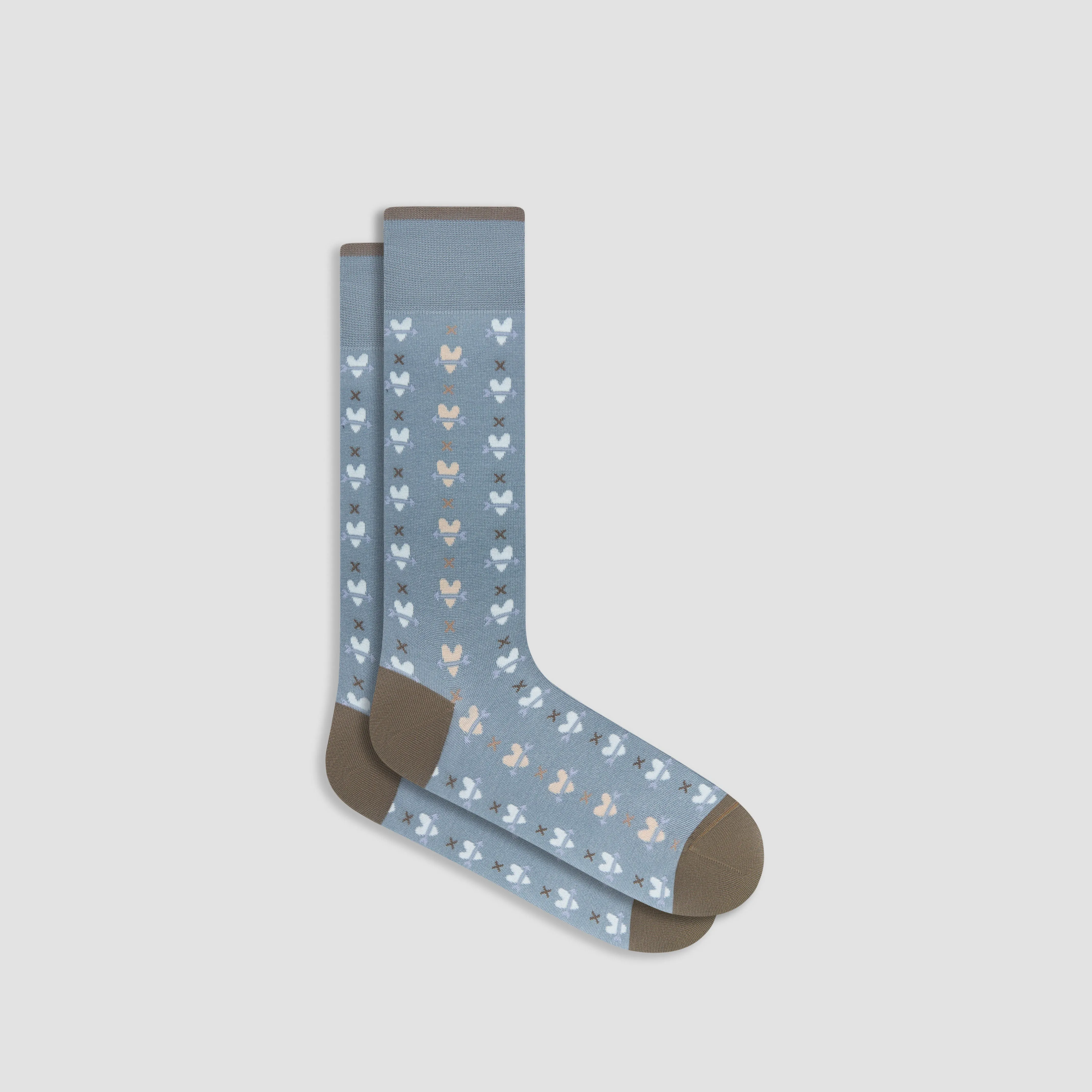 Heart & Arrow Mid-Calf Socks
