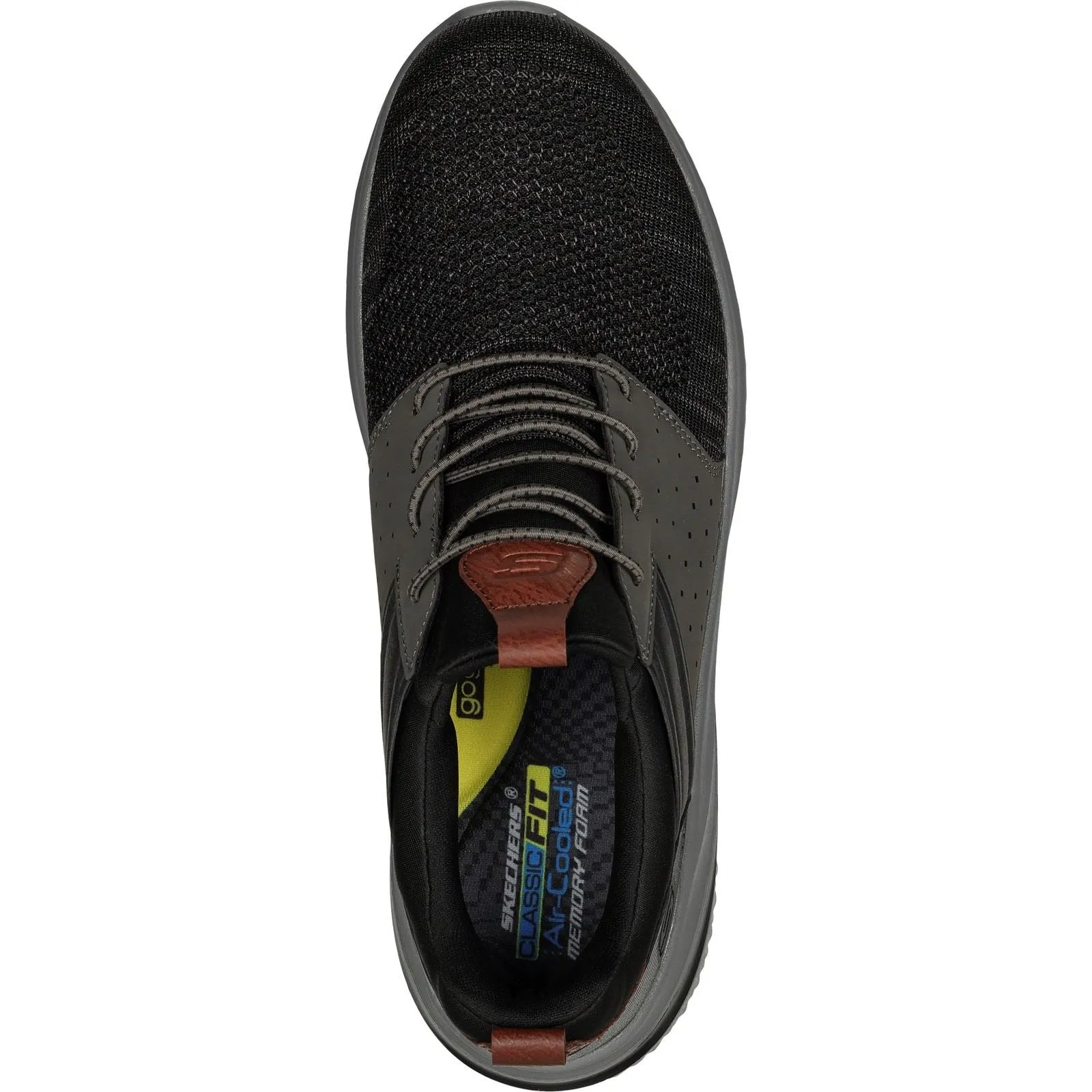 Herren-Sneaker mit breiter Passform von Skechers 210238 Delson 3.0 Cicada