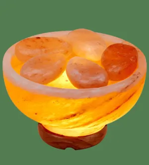 Himalayan Salt Lamp Massage Stone Warmer
