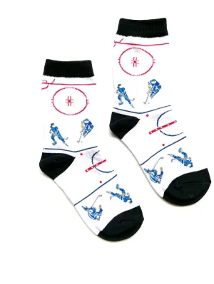 Hockey Player Kids Crew Socks