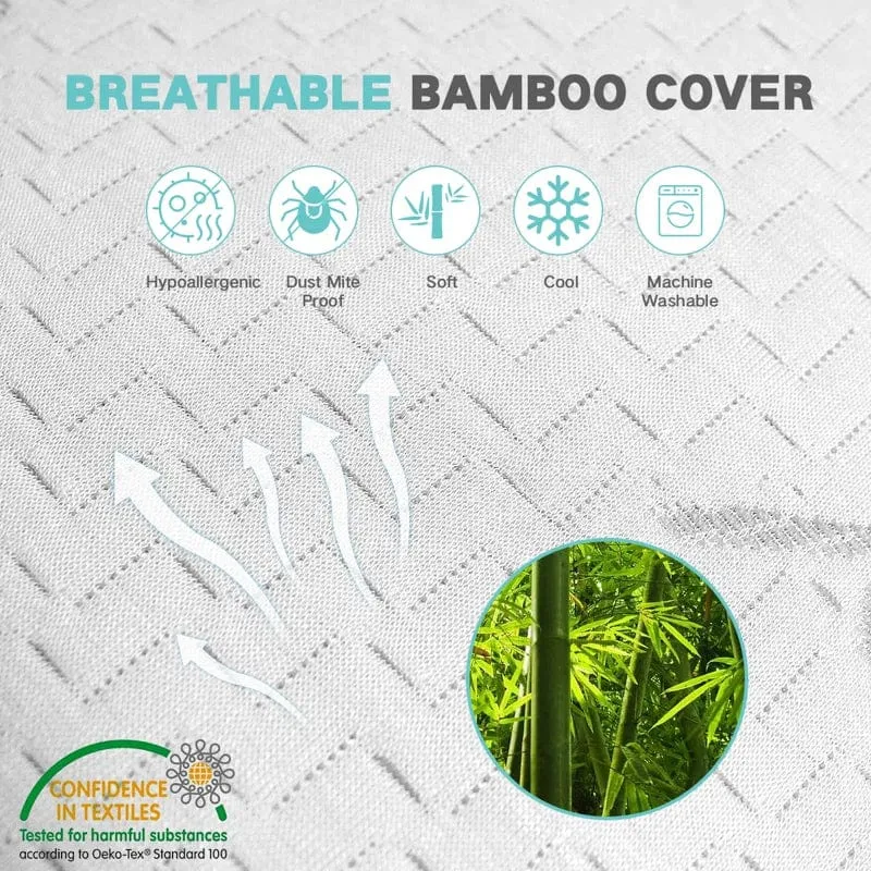 Hypoallergenic Bamboo Memory Foam Pillows