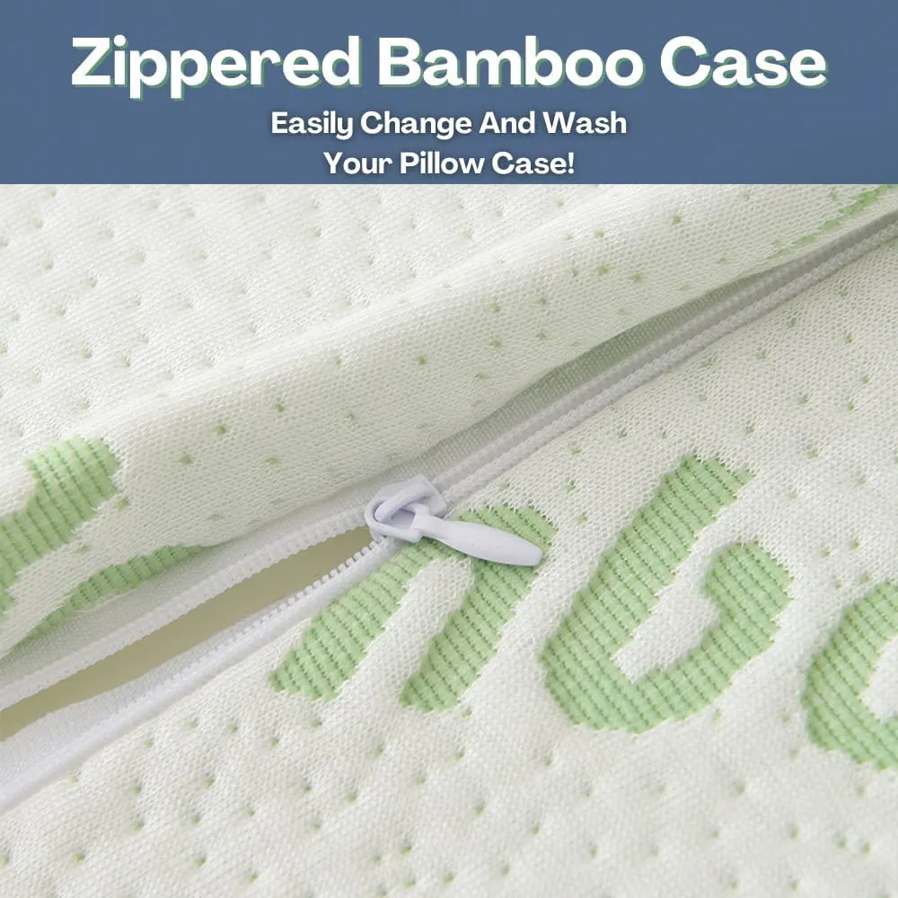 Hypoallergenic Bamboo Memory Foam Pillows