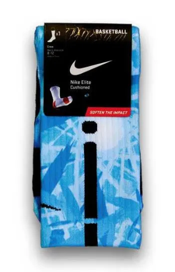 Icy Blue Custom Elite Socks