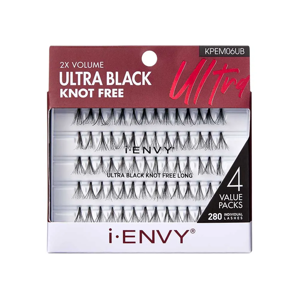 iENVY Ultra Black Knot Free - Individual Lashes