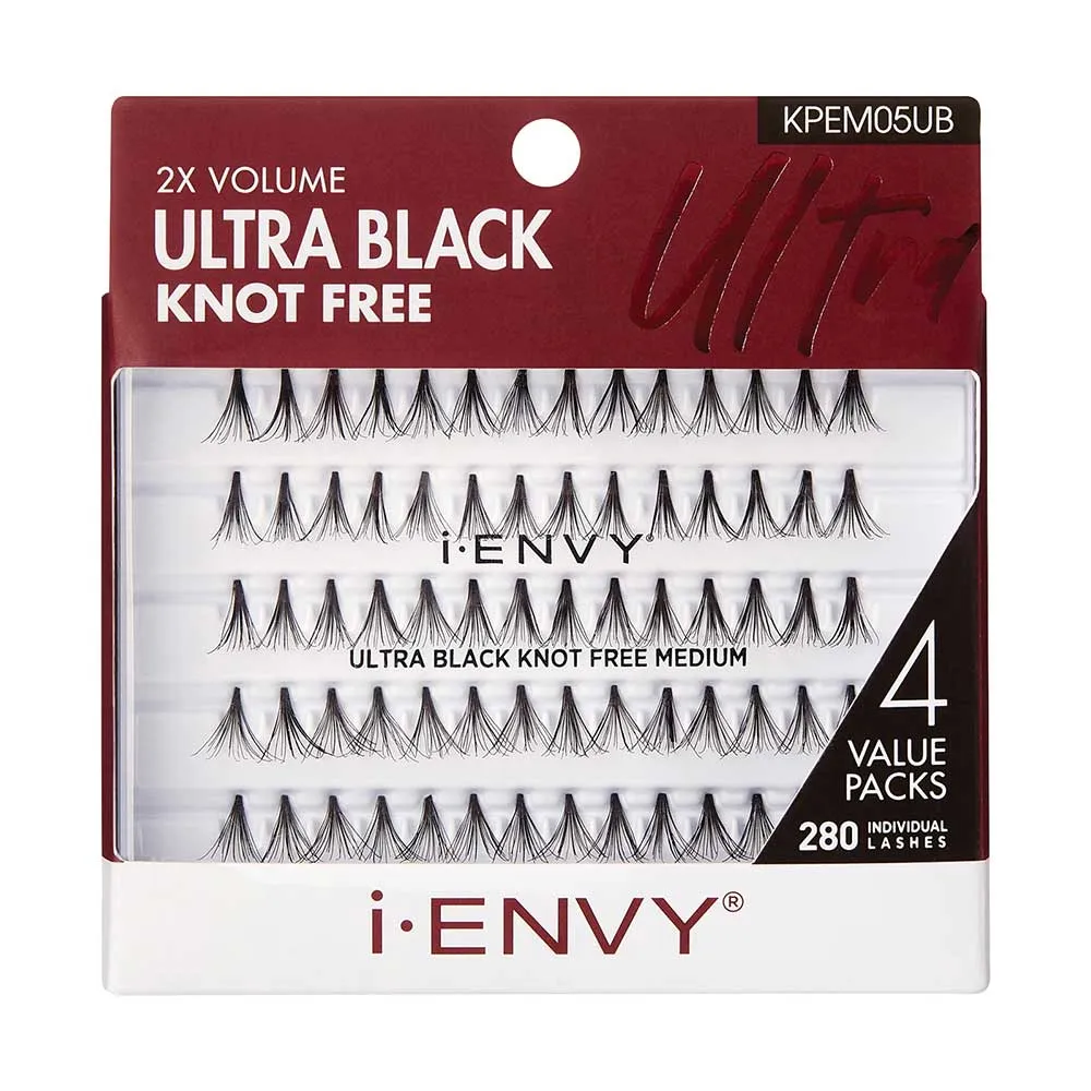 iENVY Ultra Black Knot Free - Individual Lashes