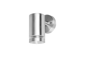 Integral ILDED038 Outdoor Stainless Steel Down GU10 IP65 Wall Light Steel