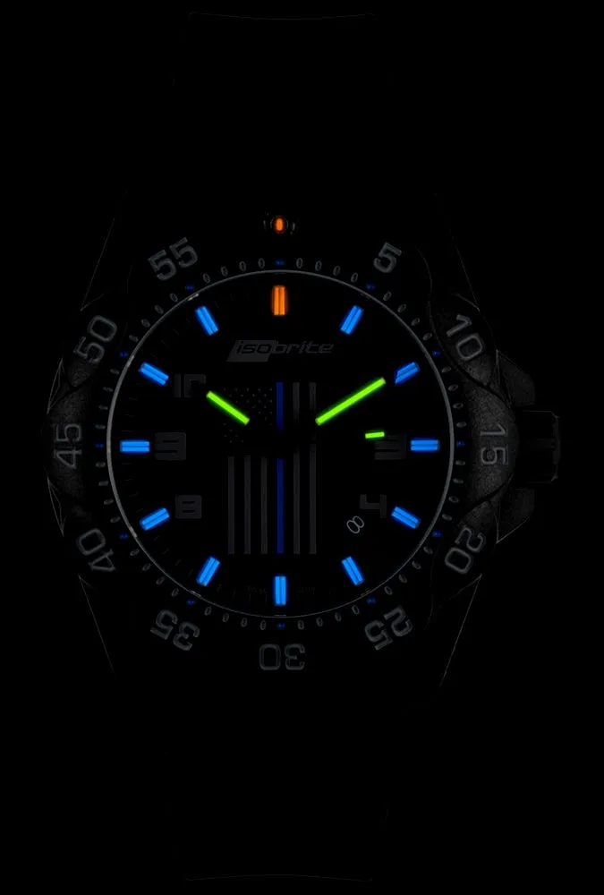 Isobrite Law Enforcement Limited Edition T100 Mid-Size Tritium Watch, Limited Edition ISO3006