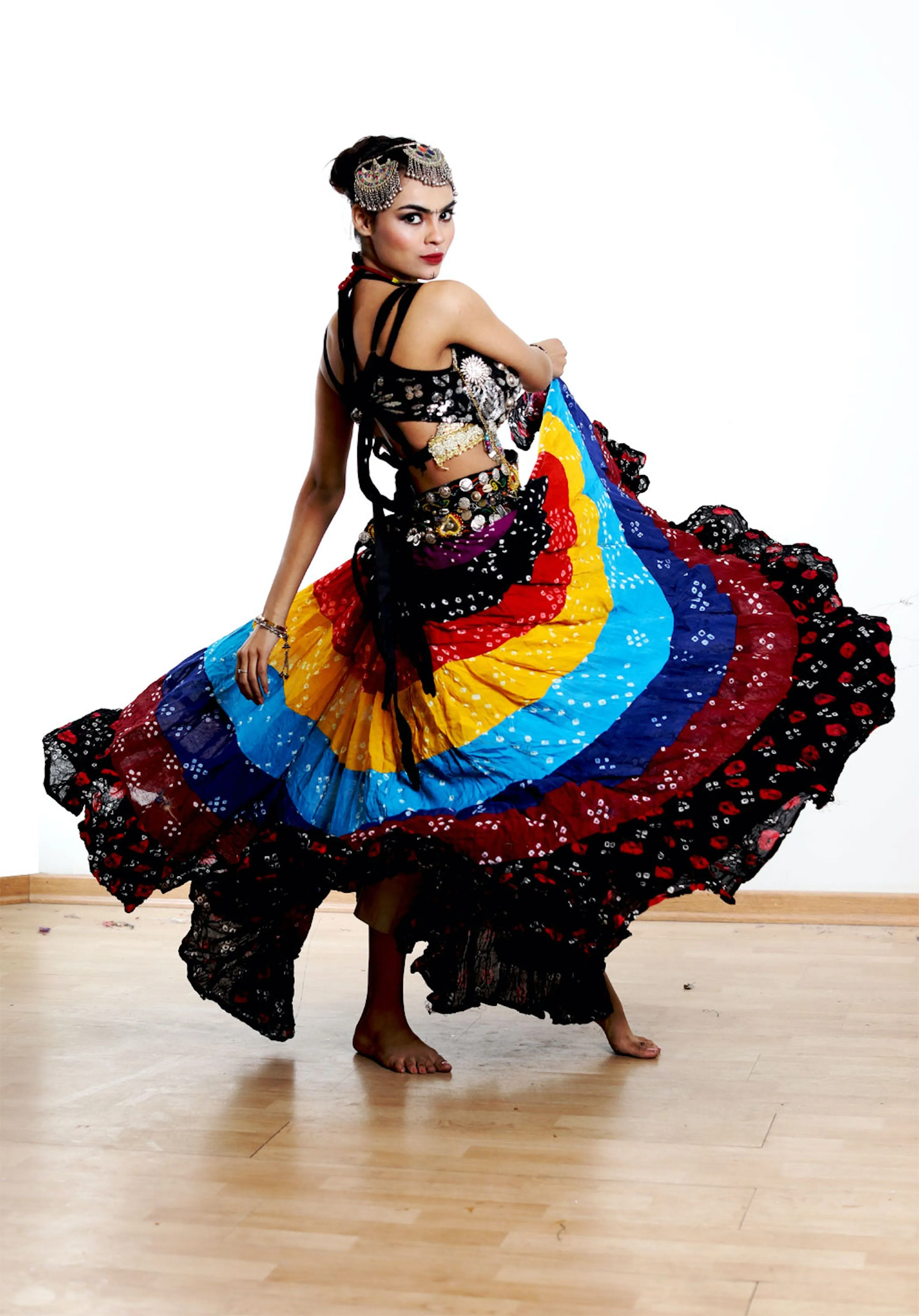 Jaipur multi layer skirt WLS