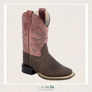 Jama Old West Youth Cowboy Boot (BRF3)