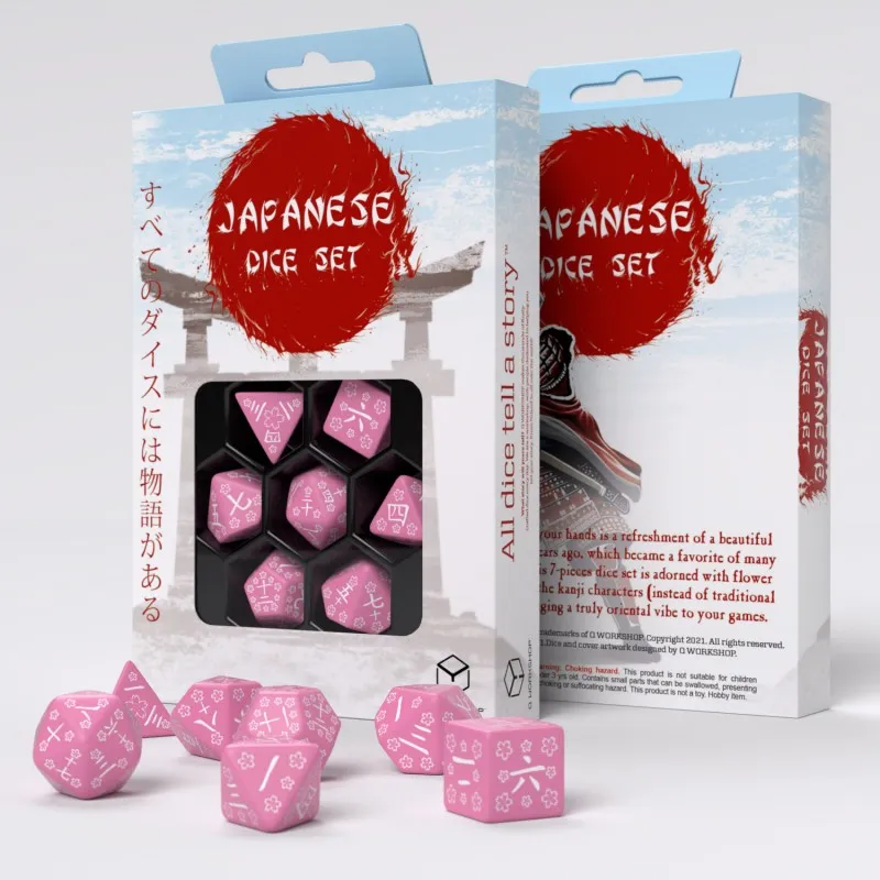 Japanese Sweet Spring Memory Dice Set (7)