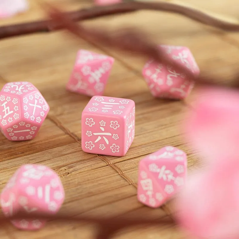 Japanese Sweet Spring Memory Dice Set (7)