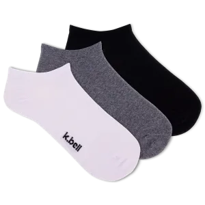 K.Bell Men's Flex Fit No Show Sock