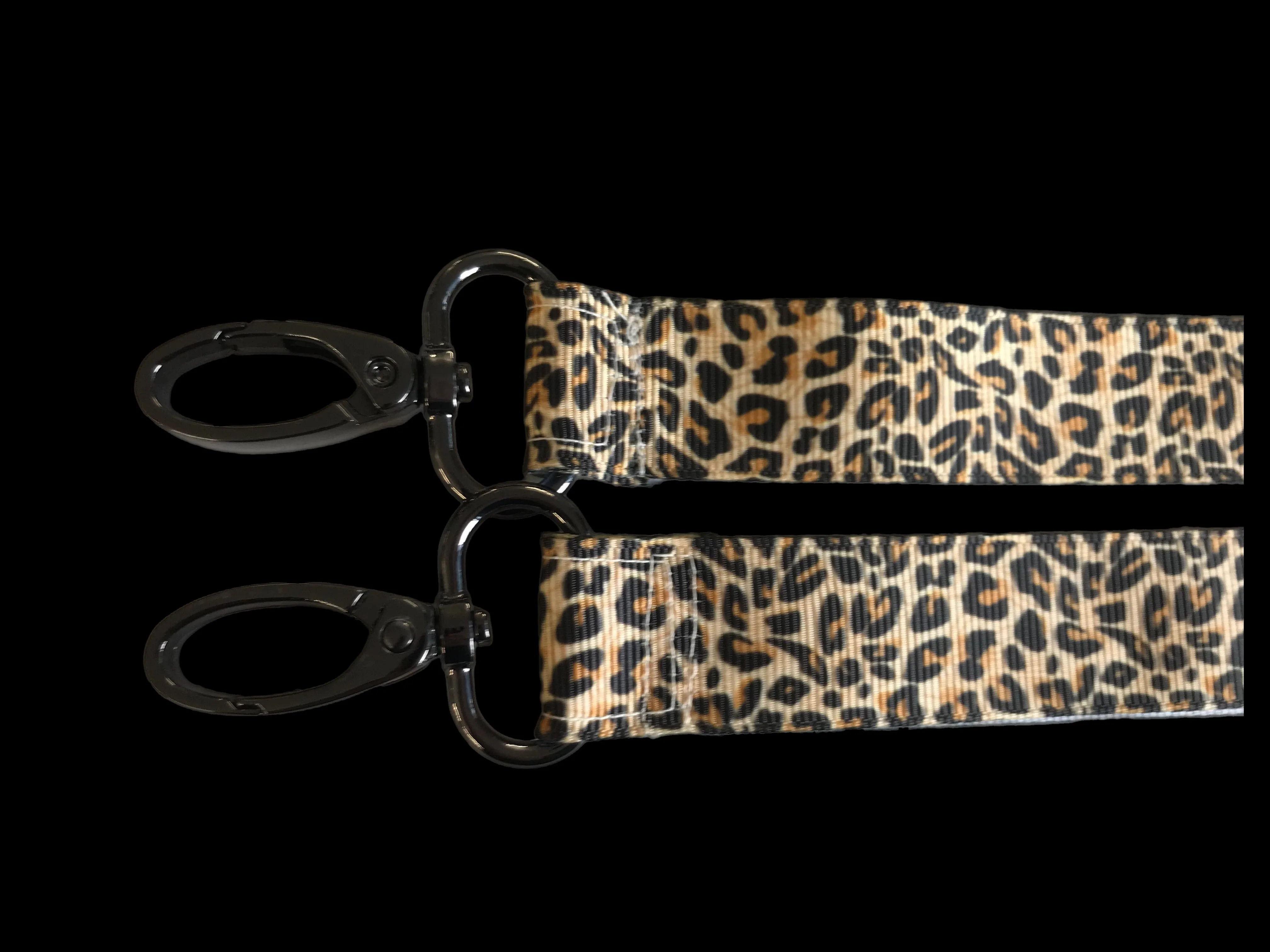 Keyring lanyard leopard print gift birthday idea