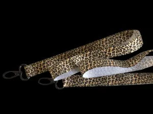 Keyring lanyard leopard print gift birthday idea