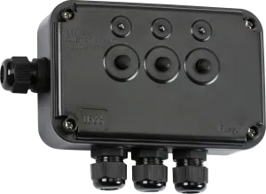 Knightsbridge OP3GBK Weatherproof IP66 13A 3G Switch Box