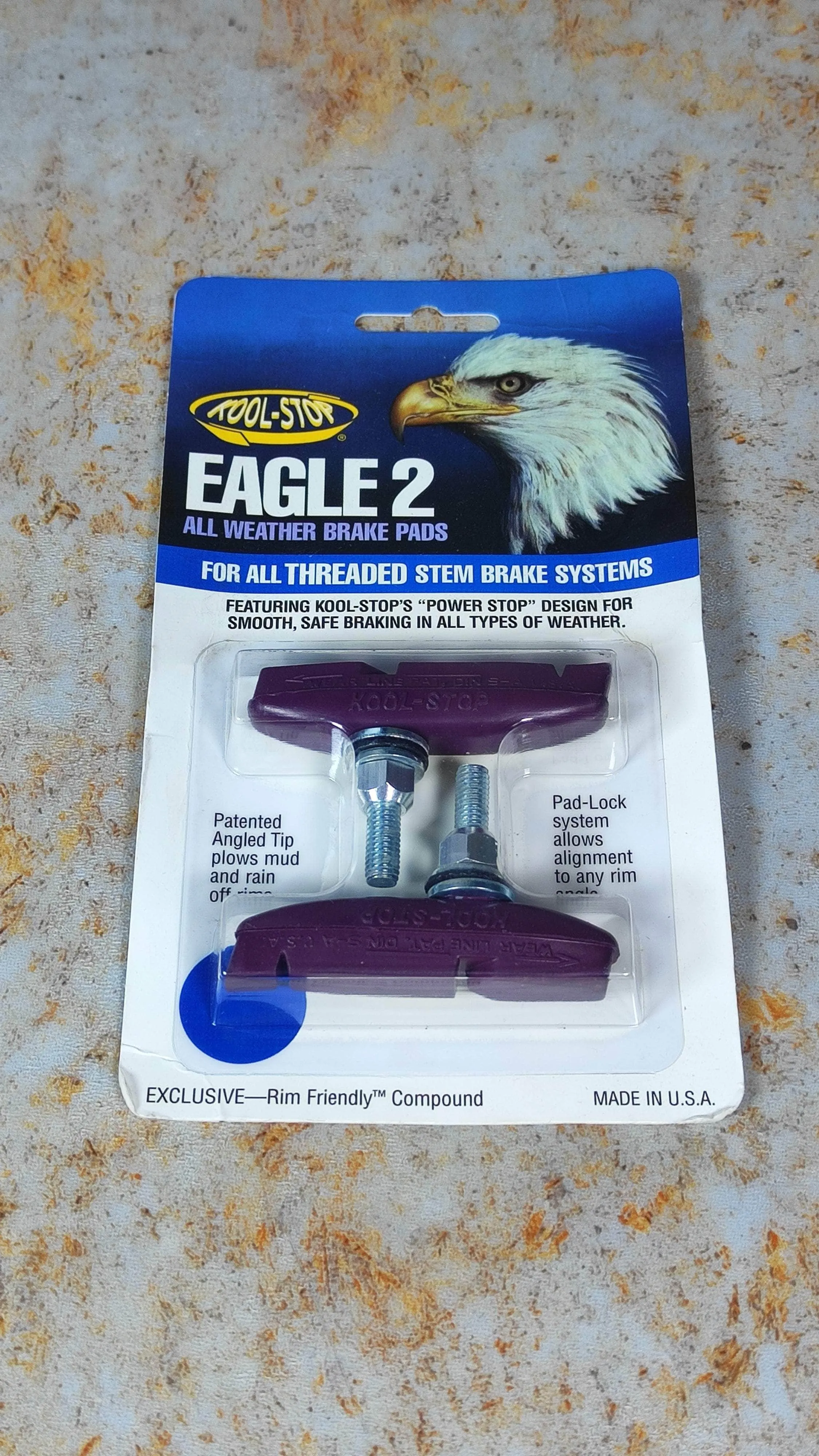 Kool Stop Eagle 2 Threaded Brake Pads