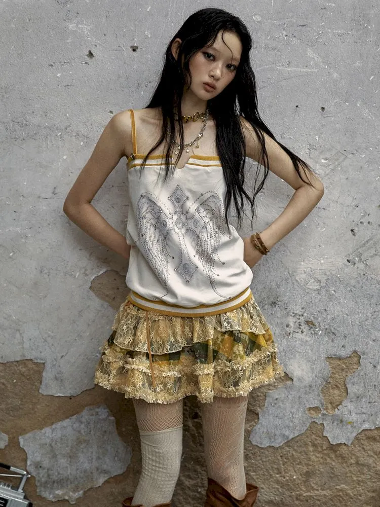 Lace Splicing Multi-Layer Cake Skirt【s0000009973】