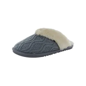 Lamo Caroline Knit Scuff Women's Slipper - Grey, 7