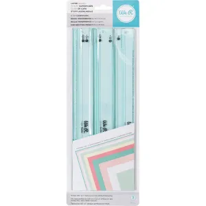 Layer Guides - 12” Clear Rulers WRMK