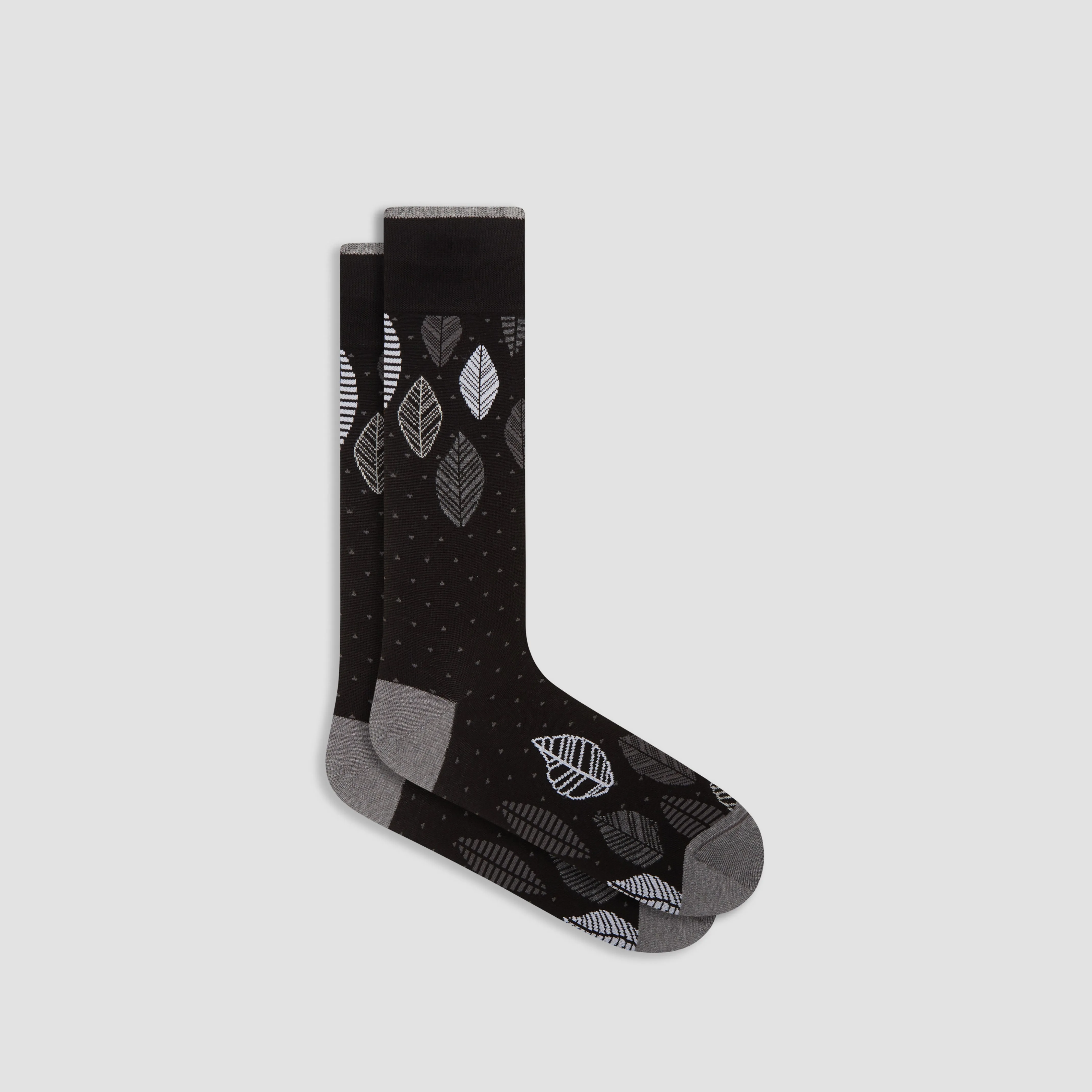 Leaves Mid-Calf Socks