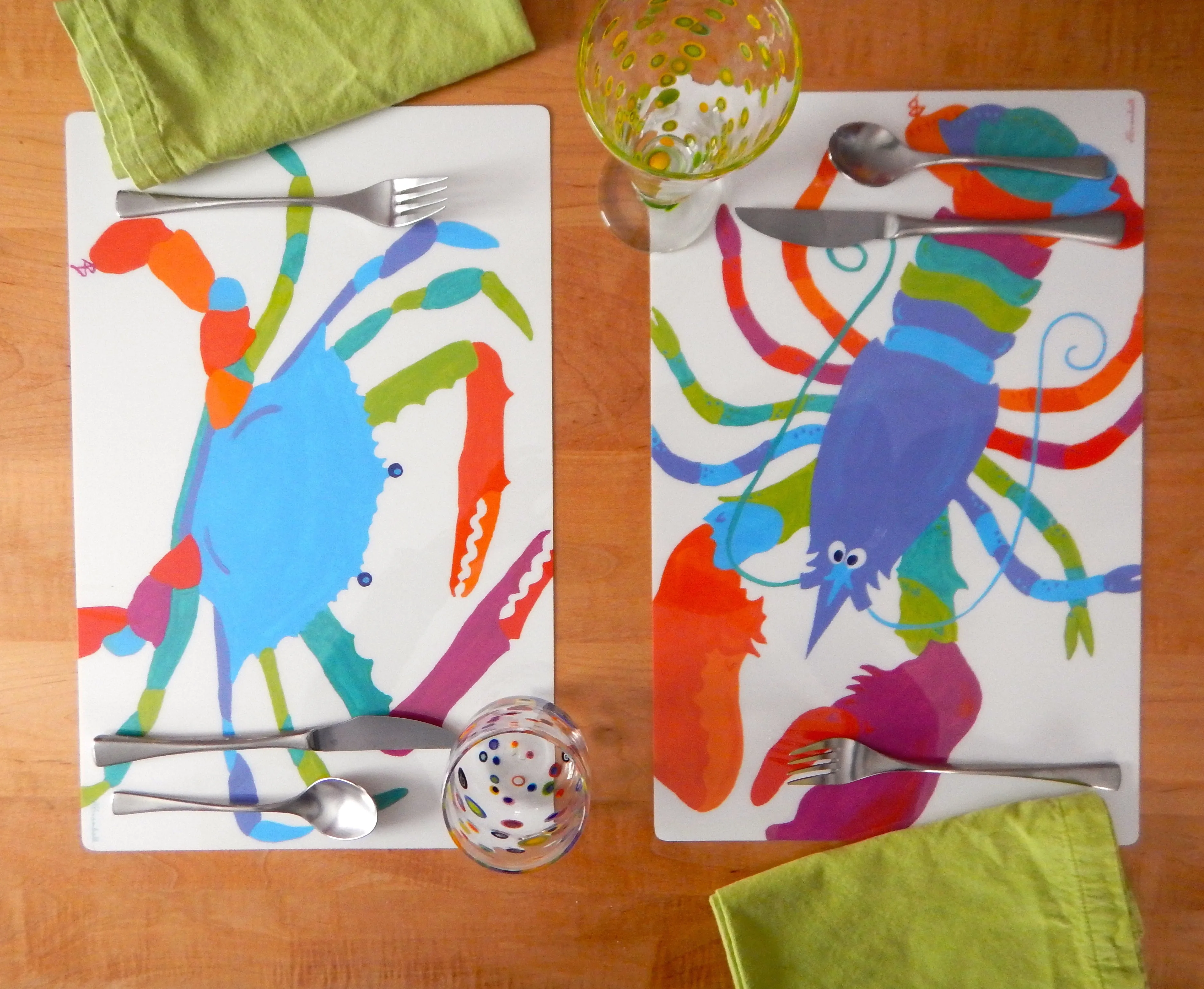 Lifesavor Crab Placemat