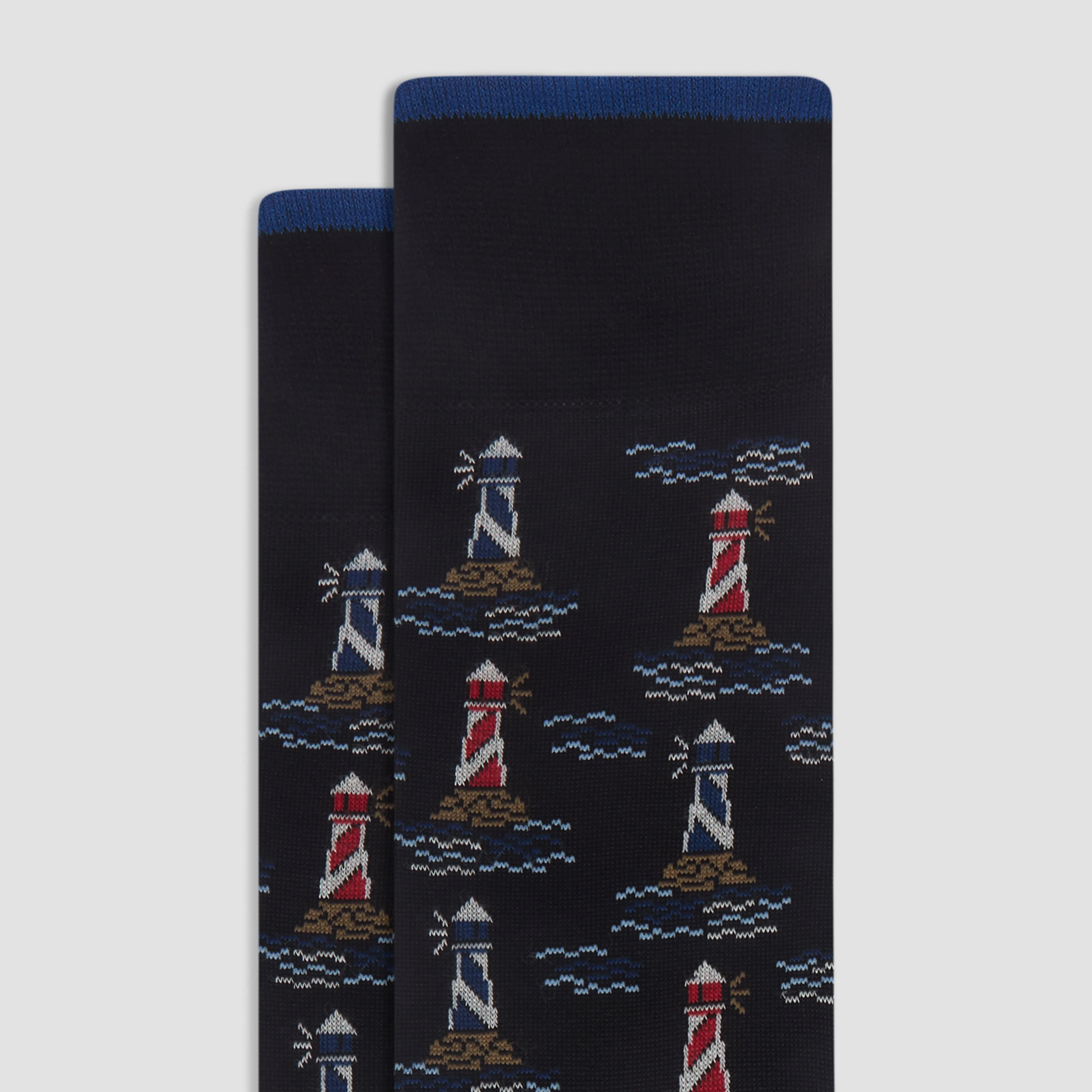 Lighthouse Mid-Calf Socks