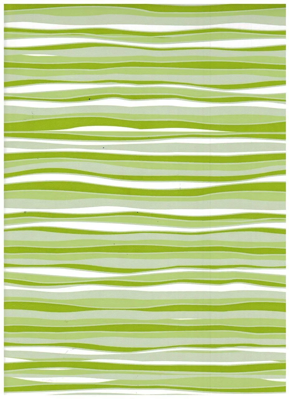 Lime Wave Contact Paper 9 FT