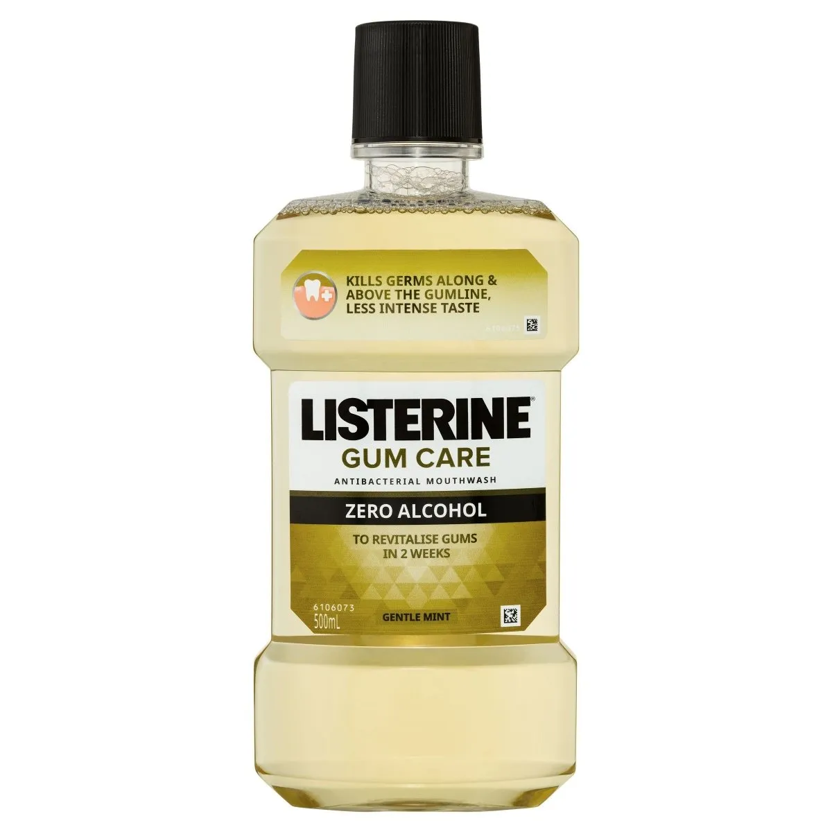 Listerine Gum Care Zero Alcohol Mouthwash 500mL