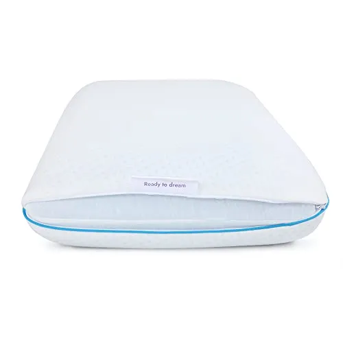 Livpure Smart Memory Foam Cool Gel Infused Pillow with Standard Size 16 x 24 Inch - White ( Pack of 1 )
