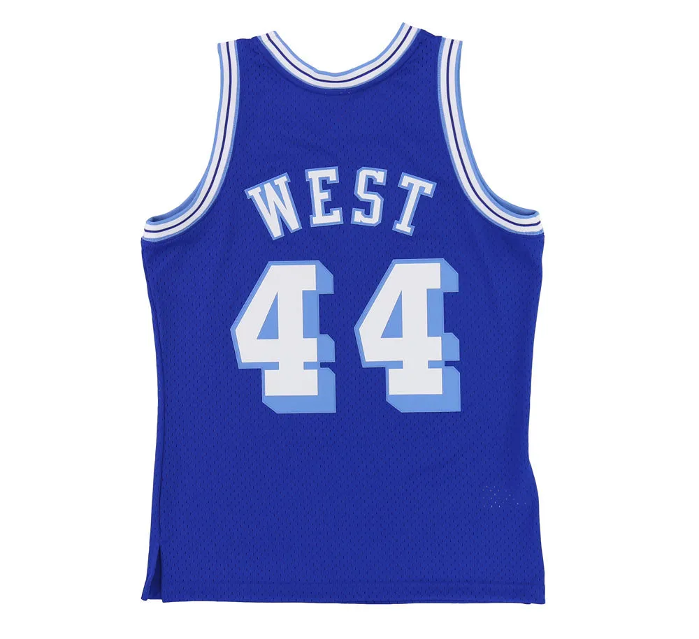 LOS ANGELES LAKERS SWINGMAN JERSEY JERRY WEST