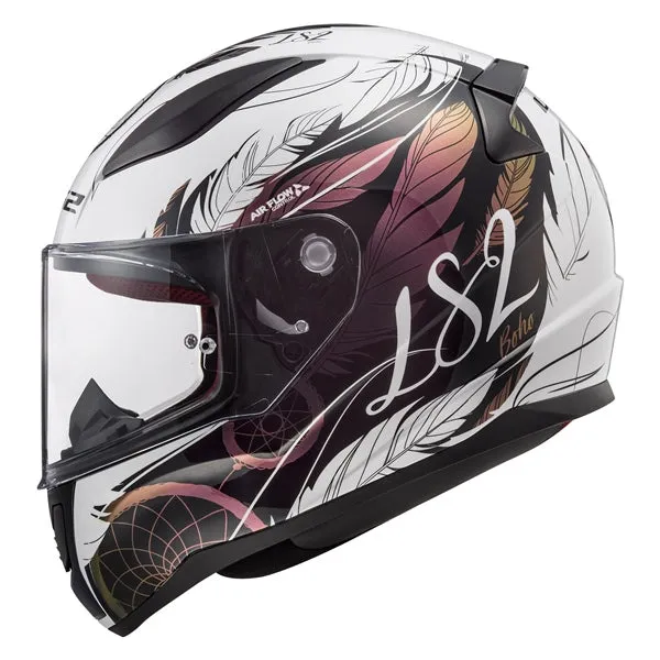 LS2 Rapid Full-Face Motorcycle Helmet - Dream Catcher Graphic