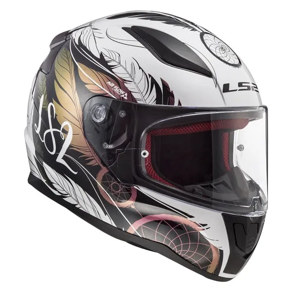LS2 Rapid Full-Face Motorcycle Helmet - Dream Catcher Graphic