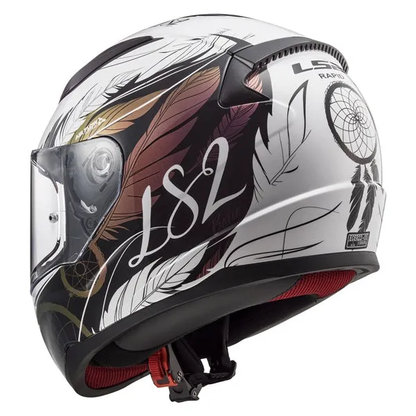 LS2 Rapid Full-Face Motorcycle Helmet - Dream Catcher Graphic