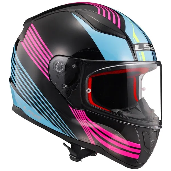 LS2 Rapid Full-Face Motorcycle Helmet - Rad Graphic