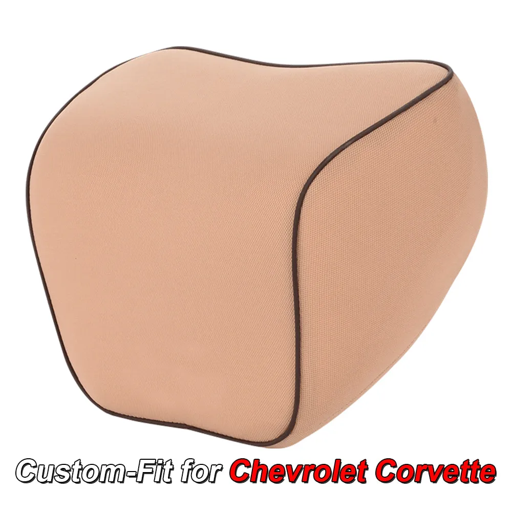 Lumbar Support Cushion for Car and Headrest Neck Pillow Kit, Custom-Fit For Car, Ergonomically Design for Car Seat, Car Accessories WACC254