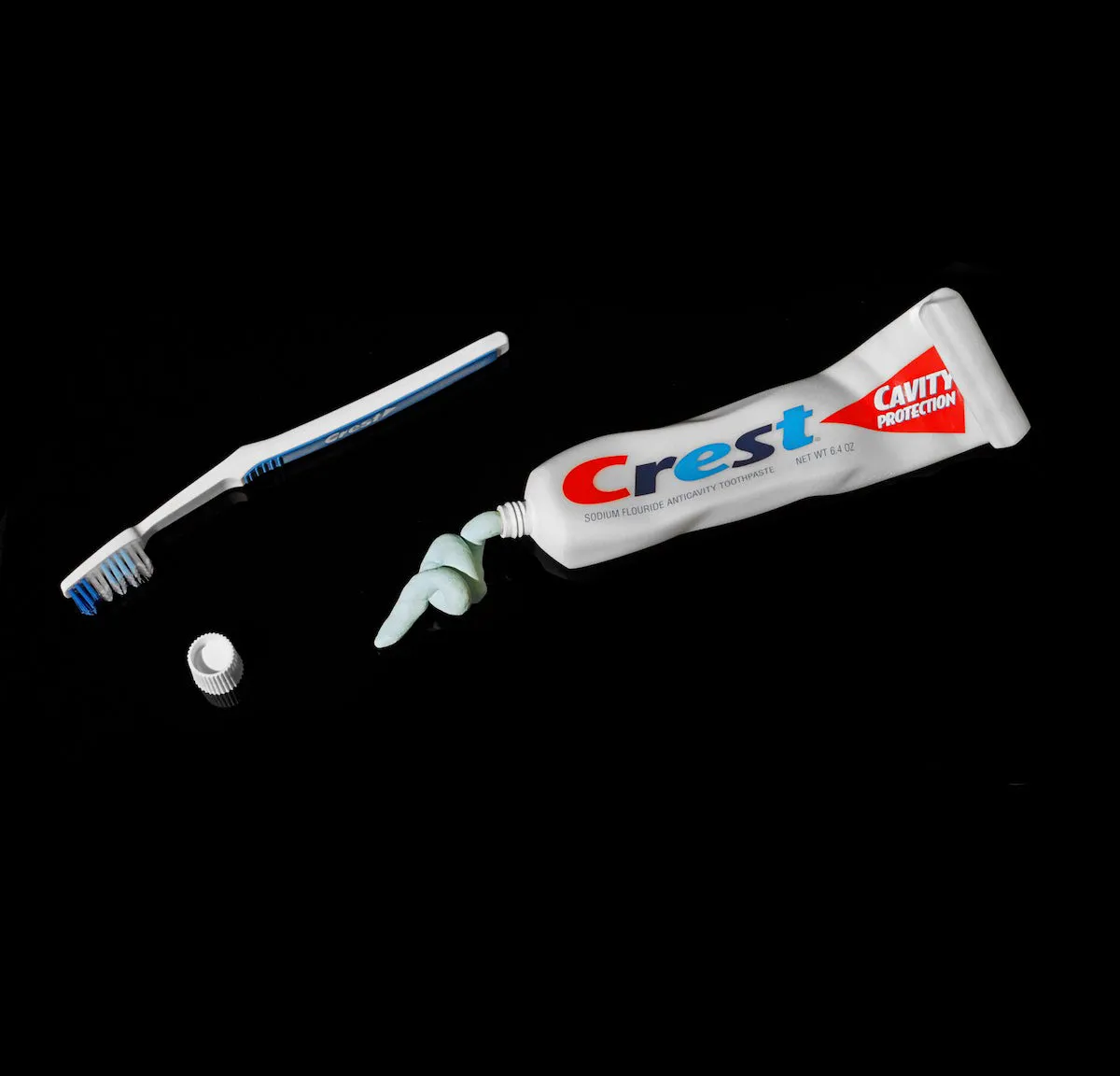 MARBLE SCULPTURE WHITE TEETH, FRESH BREATH