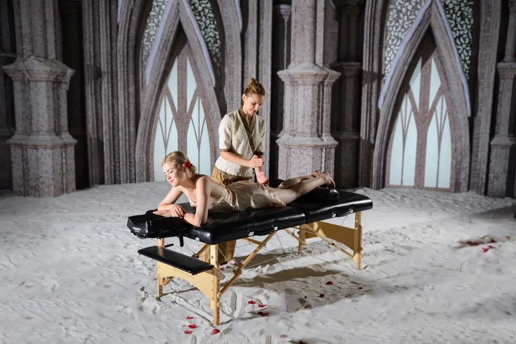 Master Massage 32" HUSKY GIBRALTAR™ XXL Portable Massage Table Package