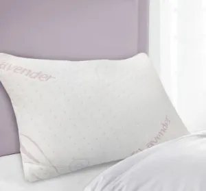 Memory Foam Pillow with Lavender Cover