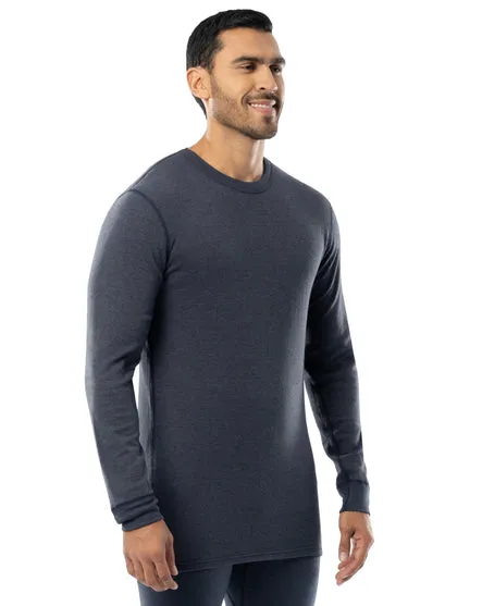 Men's Authentic Wool Plus Crew - Navy - 92A