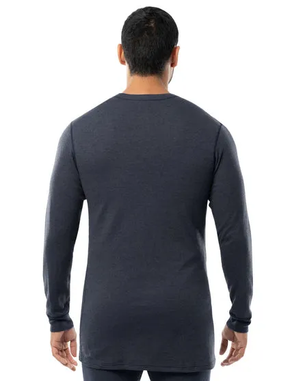 Men's Authentic Wool Plus Crew - Navy - 92A