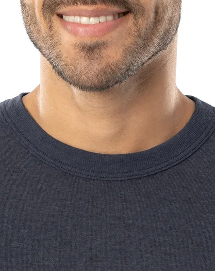 Men's Authentic Wool Plus Crew - Navy - 92A