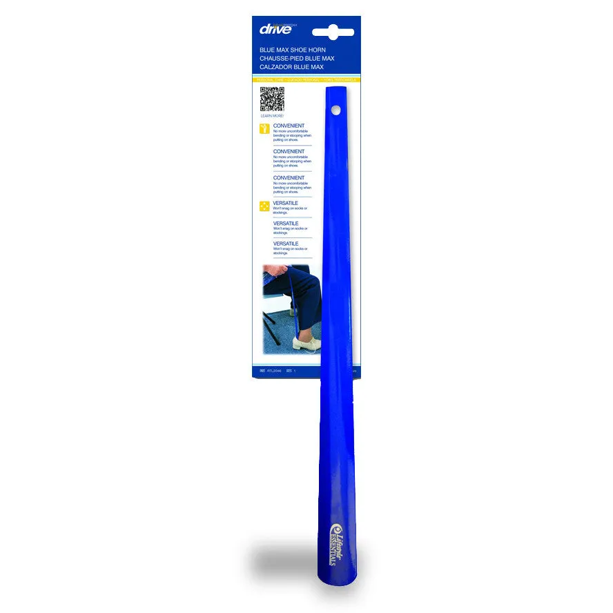 Metal Shoe Horn - Blue