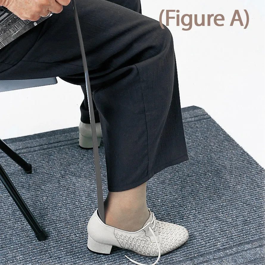 Metal Shoe Horn - Blue