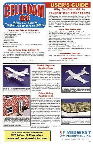 Midwest Cellfoam 88, 10mm, 12"x48" ~ 5902