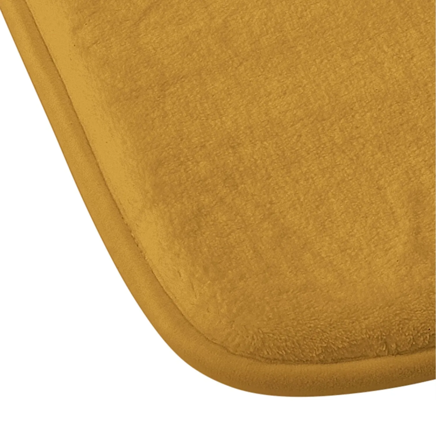MINIMAL MOON PHASES ORANGE MEMORY FOAM BATH MAT