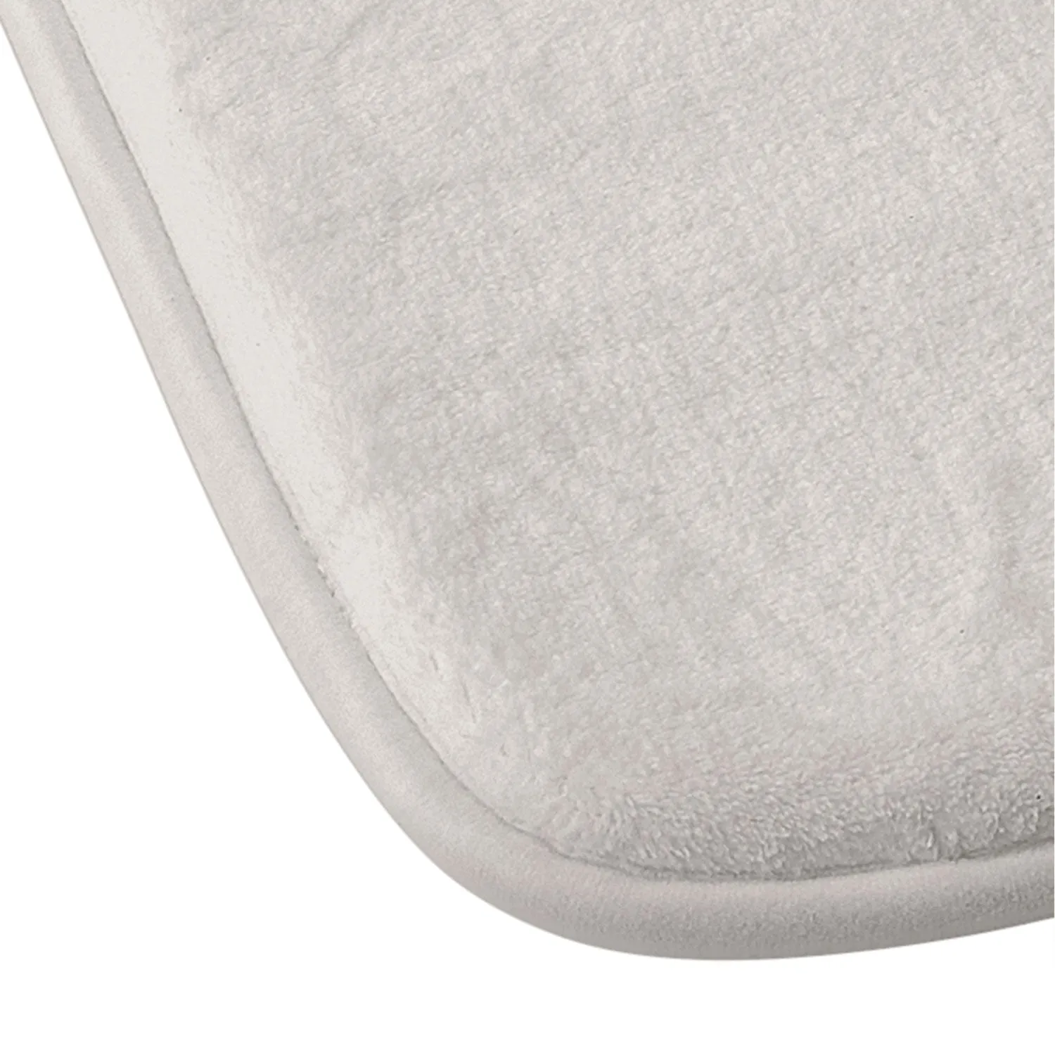 MINIMAL MOON PHASES WHITE MEMORY FOAM BATH MAT