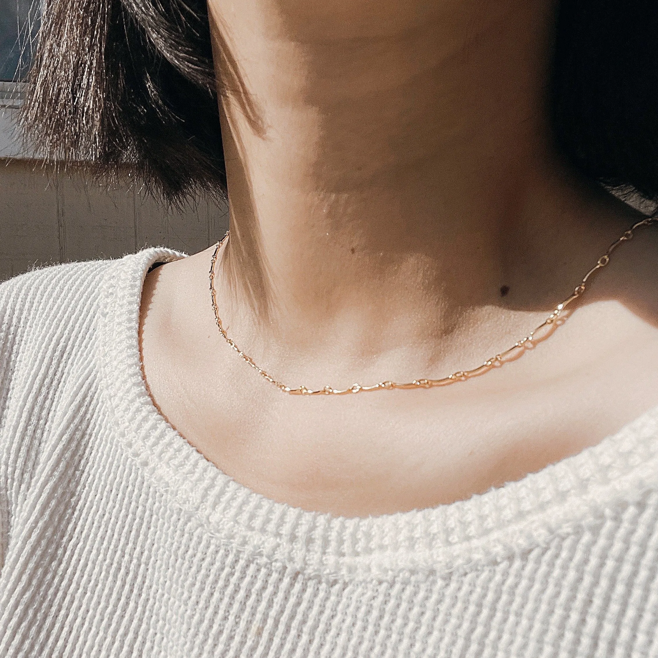 Moon Bar Necklace