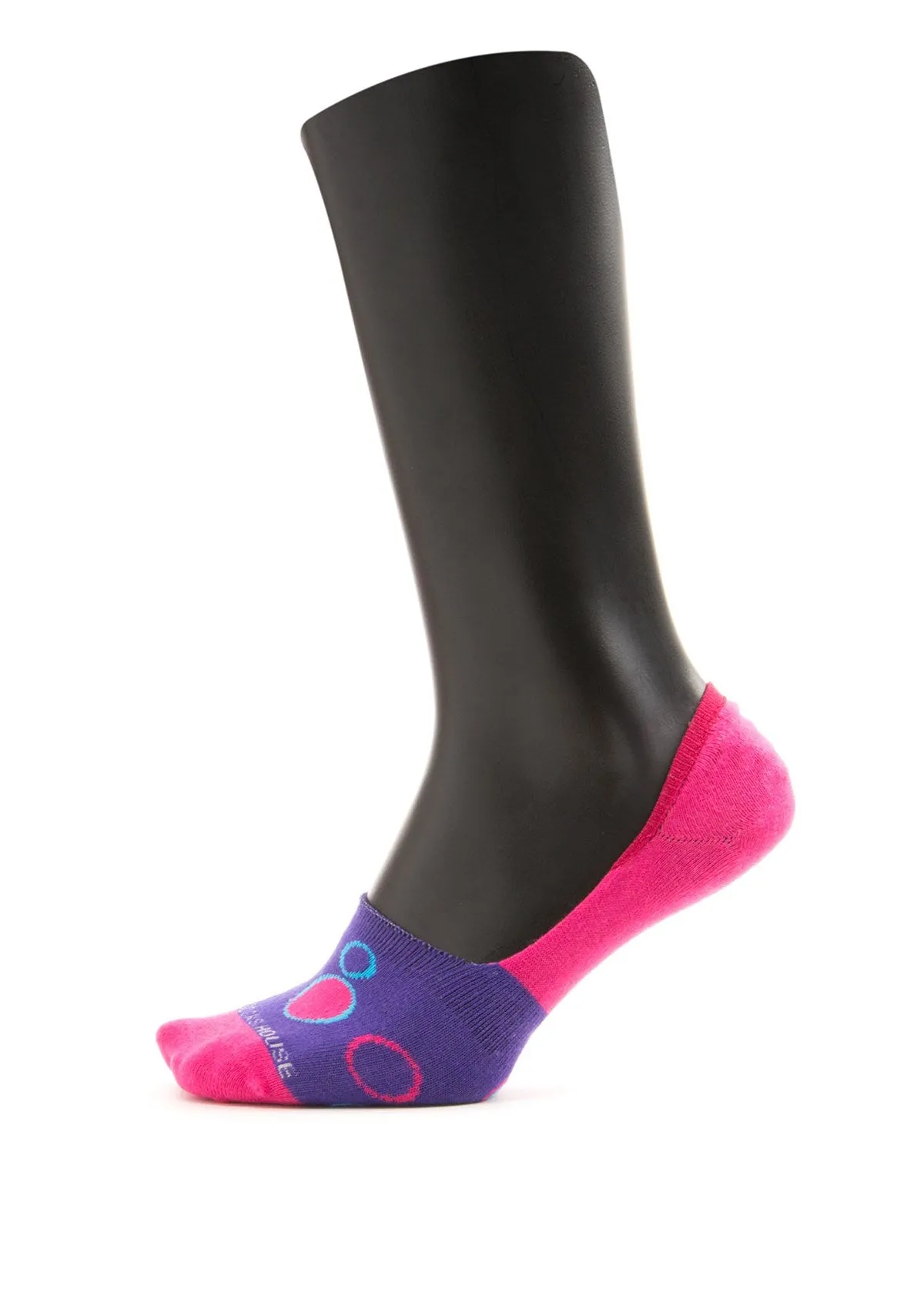 Multi Dots Design Men Invisible Socks