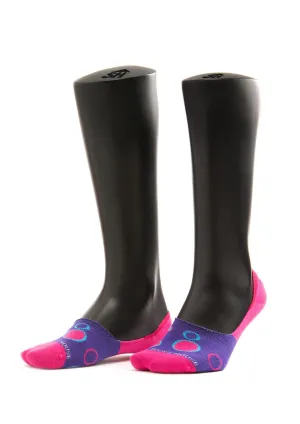 Multi Dots Design Men Invisible Socks