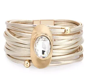 Multi Layer Gold Cord Bracelet